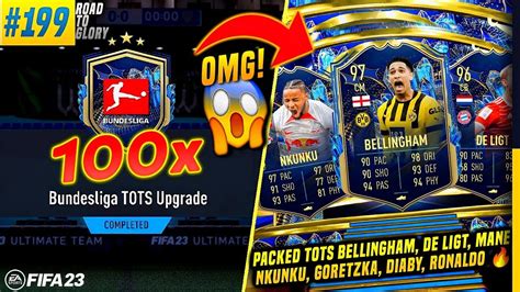 WOW PACKED TOTS BELLINGHAM DE LIGT OPENING 100x BUNDESLIGA TOTS