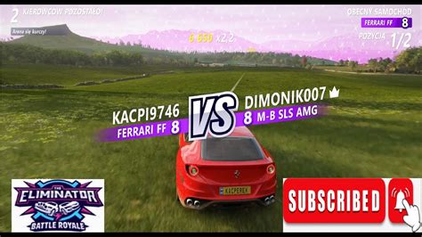 Forza Horizon 4 Eliminator Ferrari FF Vs M B SLS AMG WIN SESSION