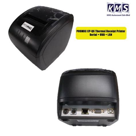 posmac cp  thermal receipt printer serial usb lan  ios