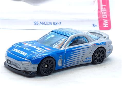 HOT WHEELS 1995 MAZDA RX-7 (FD) NO21 FALKEN TIRES 1/64 | Flickr