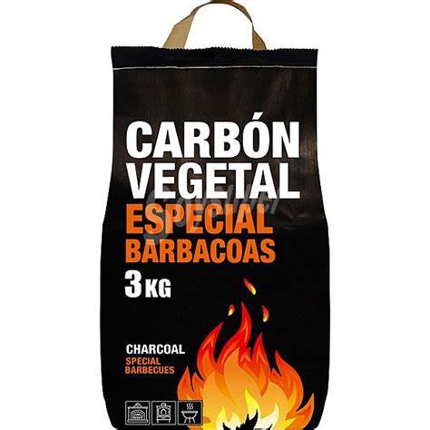 Dmc Carb N Vegetal Especial Barbacoas Saco Kg Saco Kg