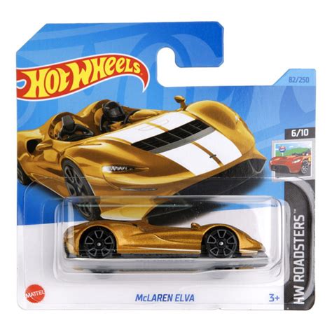 Машинка Hot wheels базовая коллекция в дисплее MCLAREN ELVA купить с доставкой по выгодным