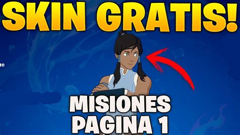 Como Conseguir La Skin De Korra En Fortnite Completa Misiones De La PÁgina 1 De Korra Skin