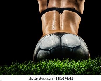 Ass Naked Girl Beautiful Waist Painted Stock Photo Shutterstock