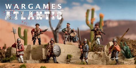 Build An Army Fast With Wargames Atlantic Conquistadors 24 Minis In 1