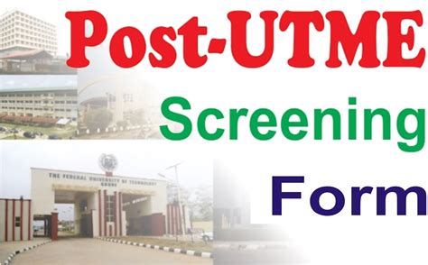 Updated Lists Of Institutions That Have Released Their Post Utme