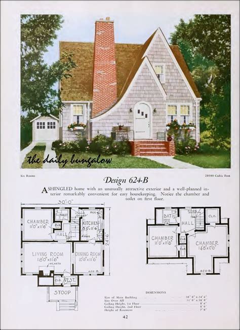 Tudor Cottage House Plans