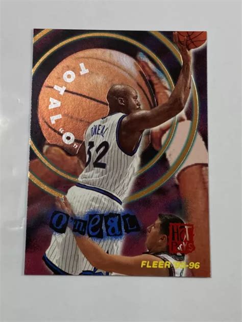 Fleer Shaquille Shaq O Neal Total O Hot Packs De Orlando