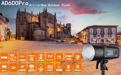 Godox Ad Pro Ad Pro Flash Godox Pour Appareil Photo Canon Nikon