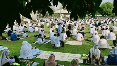 Sembilan Titik Lokasi Pelaksanaan Salat Idul Fitri Bagi Warga