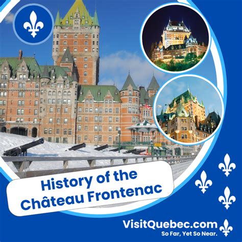 History of the Chateau Frontenac - Visit Quebec