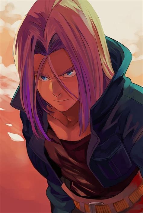 Trunks Long Hair Super Saiyan - Long Hair