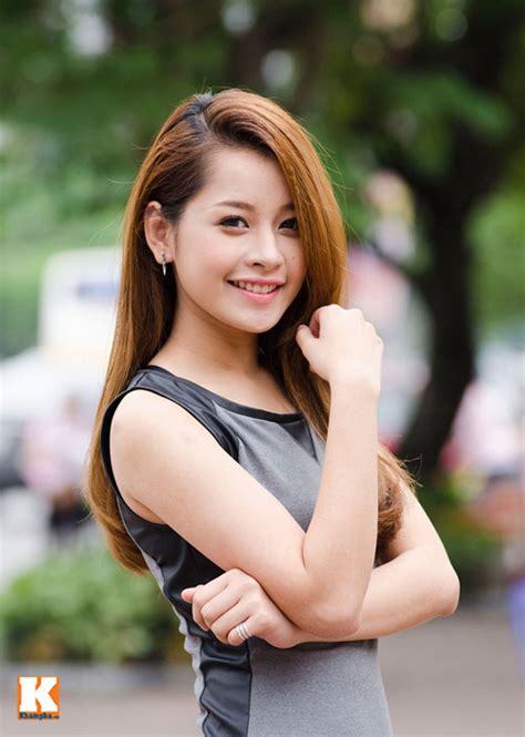 Vẻ đẹp tươi trẻ của hot girl Chi Pu