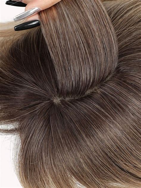 Topper Per Capelli Ondulati Per Capelli Diradati Lunghezza Pollici