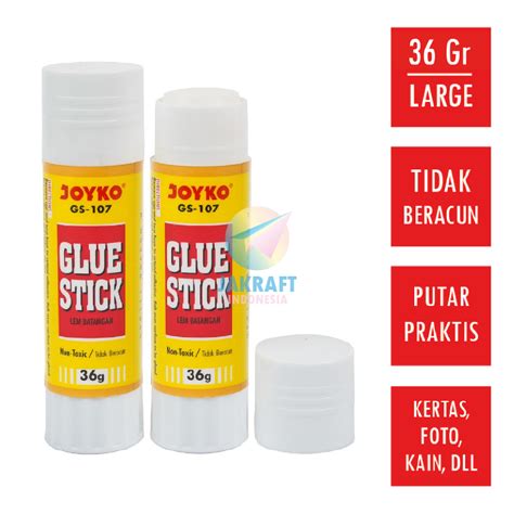 Jual Pcs Glue Stick Besar Gr Joyko Gs Lem Kertas Putar