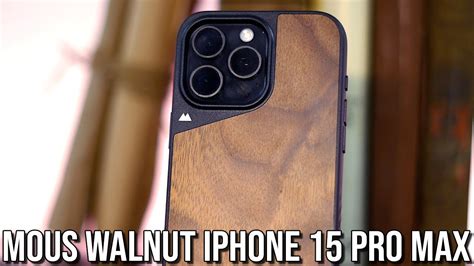 Mous Walnut Iphone Pro Max Limitless Case Youtube