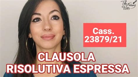 Clausola Risolutiva Espressa Esempi E Ottimizzazioni Actualizado