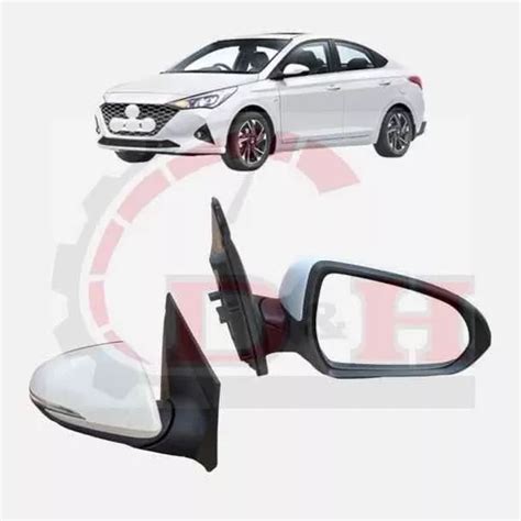 Espejo Derecho Abatible Shm Hyundai Accent 2021 2023 H6 Cuotas Sin