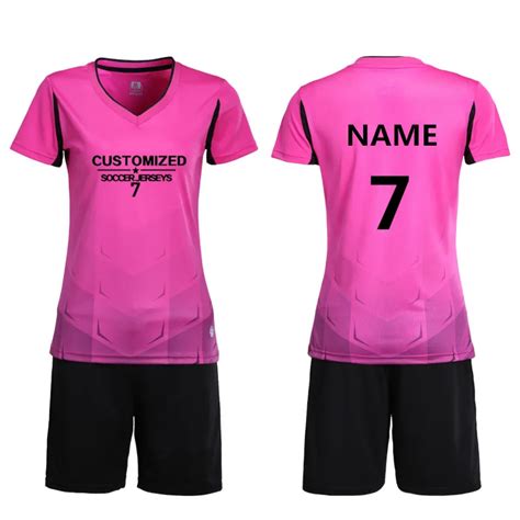 Professional Customized Women Breathable Soccer Sets 2019 Soccer ...