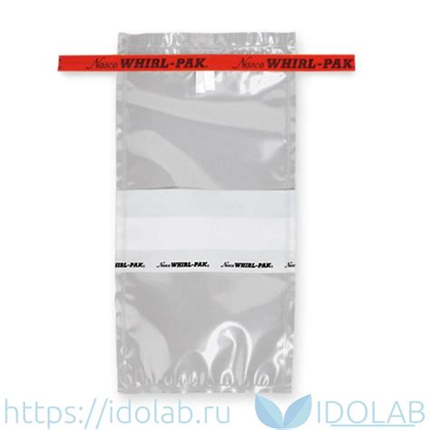 B01065RT Пакеты Вихрь-Полоса, 532 мл, 11,5х23 см, 500 шт/уп., красная ...