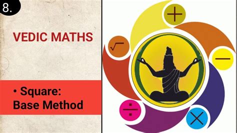 8 Square Of Any Number By Base Method Square Square By Vedic Method