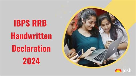 IBPS RRB Hand Written Declaration 2024 Format Dimensions And Sample