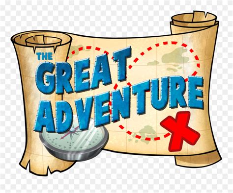 New Great Adventure Logo 3 - Great Adventures Clip Art - Png Download (#5564962) - PinClipart