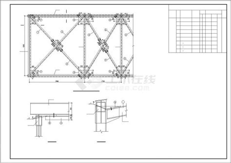 三跨钢结构通廊设计方案精美图桁架结构土木在线