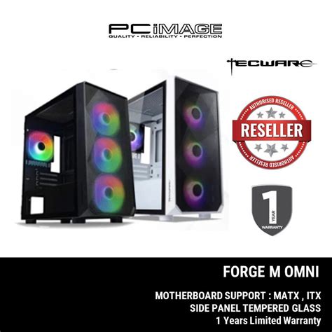 Tecware Forge M Omni Matx Gaming Case Shopee Malaysia