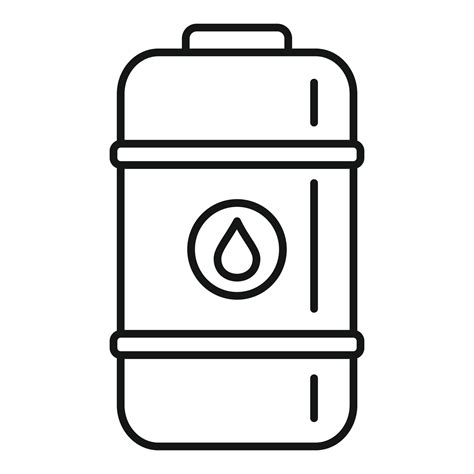 Fresh Milk Tank Icon Outline Style Vector Art At Vecteezy