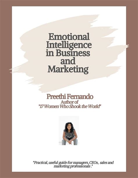 Emotional Intelligence In Business And Marketing Kelum