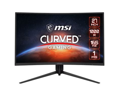 Msi Optix G271 27 165hz Freesync Curved Gaming Monitor Xgaming Systems