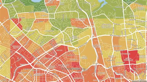 The Safest And Most Dangerous Places In Greater Mount Washington Baltimore Md Crime Maps And