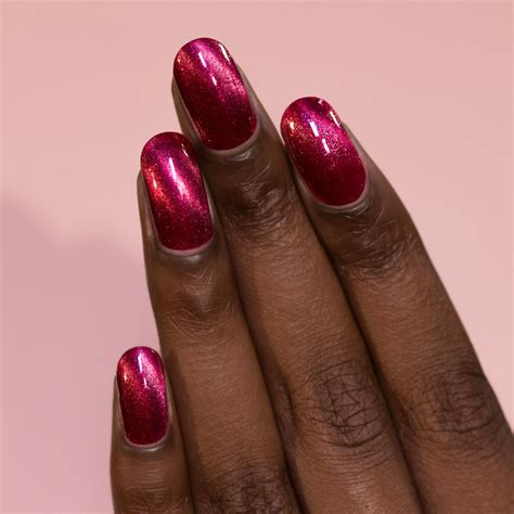 Be Mine Rich Crimson Red Magnetic Nail Polish By Ilnp