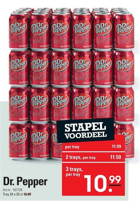 Dr Pepper Aanbieding Bij Sligro 1Folders Nl