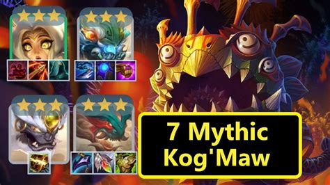 Mythic Kog Maw Carry Tft Comps Full Gameplays Set