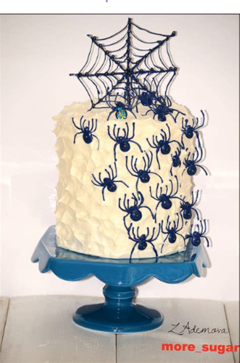 Halloween Spider Cake - CakeCentral.com