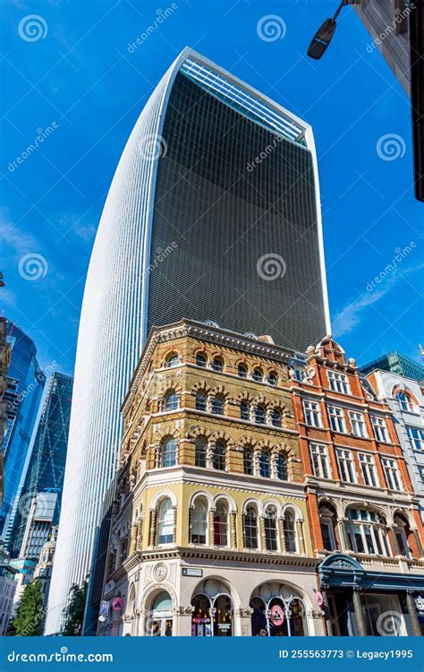 Walkie Talkie Building in the City Editorial Stock Photo - Image of talkie, britain: 255563773