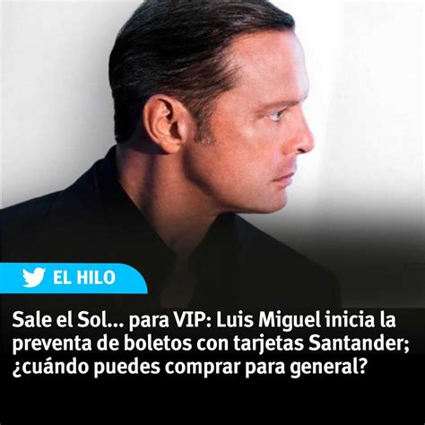 Vanguardia On Twitter Elhilo I Luis Miguel Ha Iniciado La