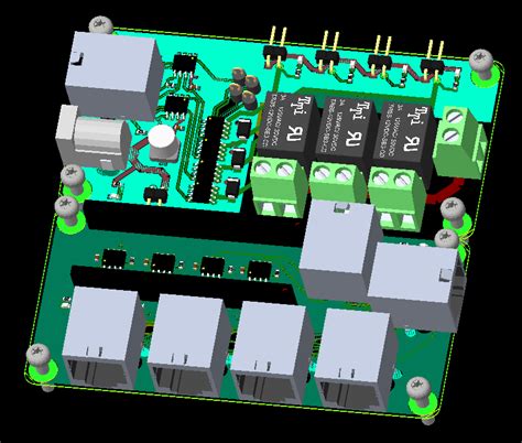 如何制作一张印刷电路板pcb的3d渲染效果图？ 知乎