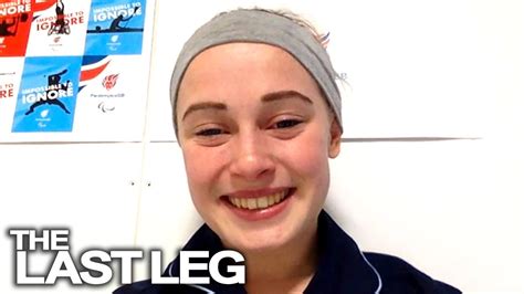 Paralympian Ellie Robinsons Emotional Interview The Last Leg Of