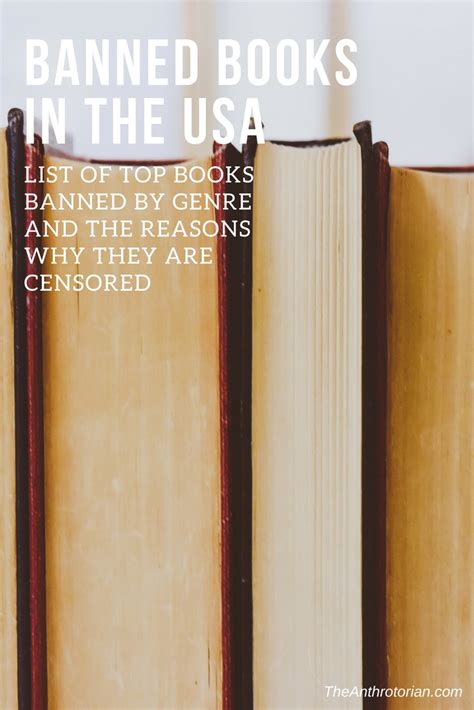 Banned Books In The USA: Top Books Banned By Genre + Why They Are ...