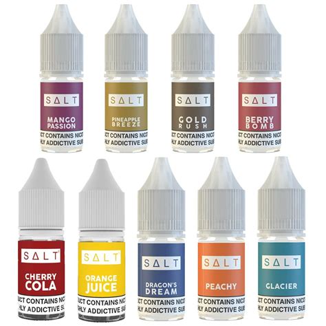 SALT BRAND NICOTINE SALTS 10ML – MooreVape LTD