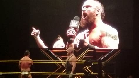 Tommaso Ciampa Injured At Nxt Live Event Youtube