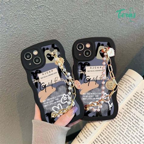 TA Softcase Gelombang Gelang Rantai GC44 Casing Hp Untuk XIAOMI REDMI