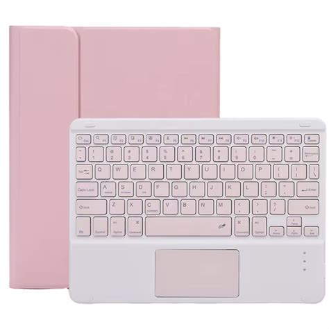 Ripley Carcasa Funda Con Teclado Touchpad Para Ipad Ma Gen Rosado