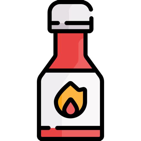 Chili Sauce Special Lineal Color Icon