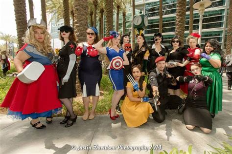 Bombshell Avengers Group Cosplay