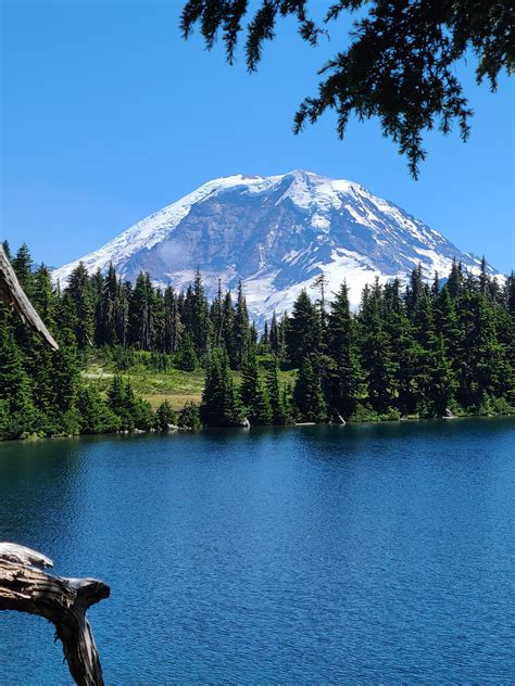 Gorgeous Mount Rainier view from Summit Lake (3024x4032)(OC) : r/EarthPorn