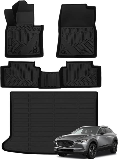 Naibeve Floor Mats For Mazda Cx 30 2020 2023 2024 Fwd Only